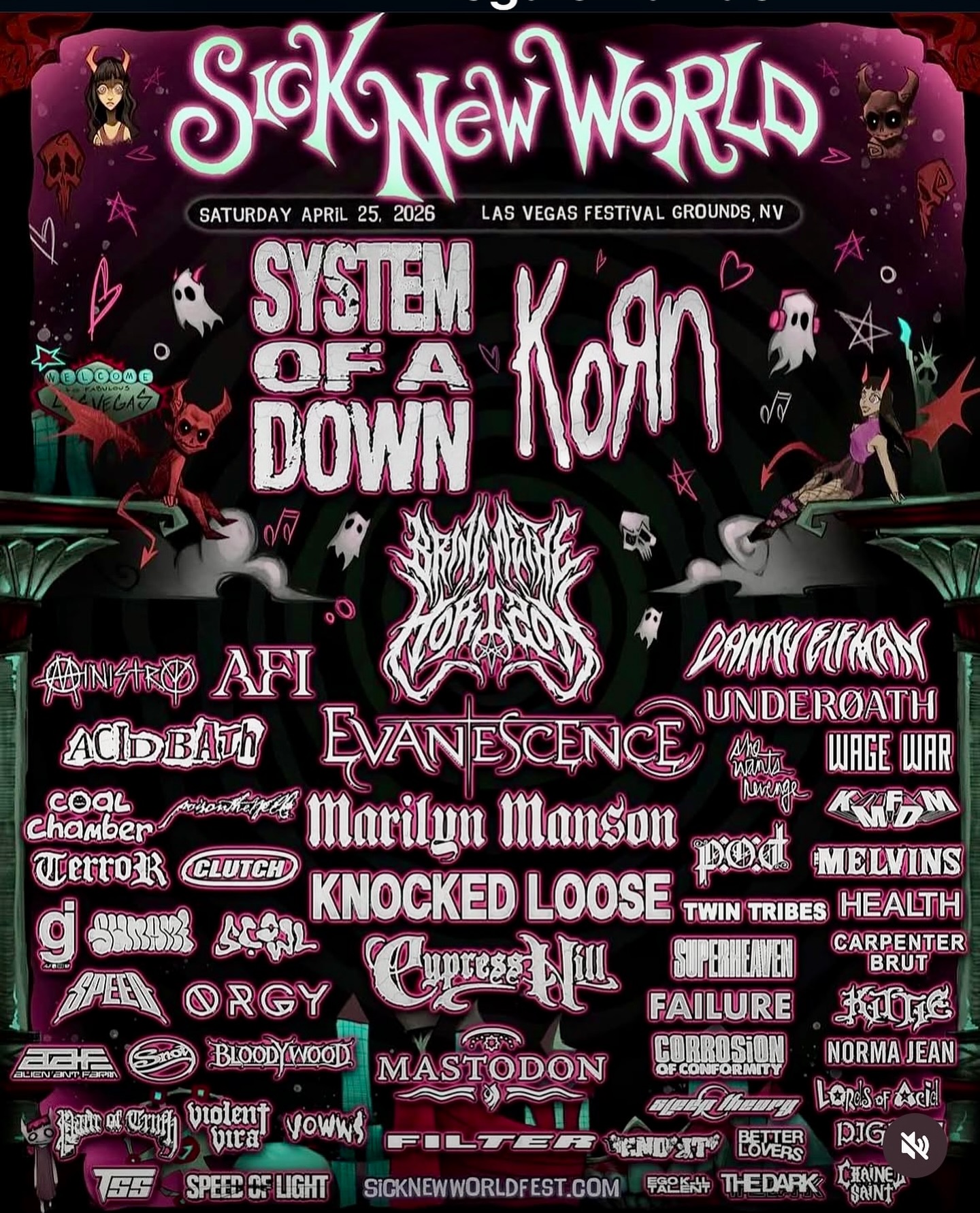 KMFDM Tour Poster 2026–2027